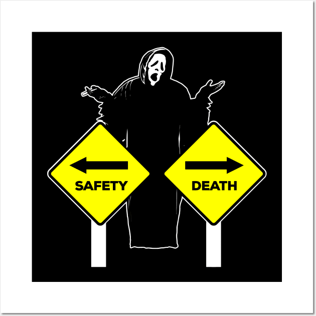 Safety Death Wall Art by DeathAnarchy